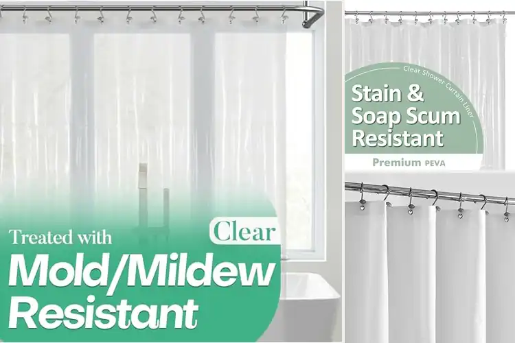 Detailed view of Best Standard Size Shower Liners