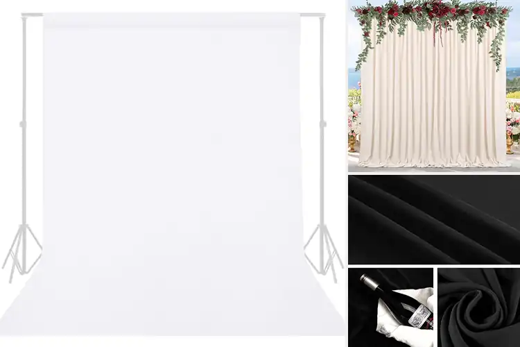 Detailed view of Best Tear Resistant Backdrop Curtains