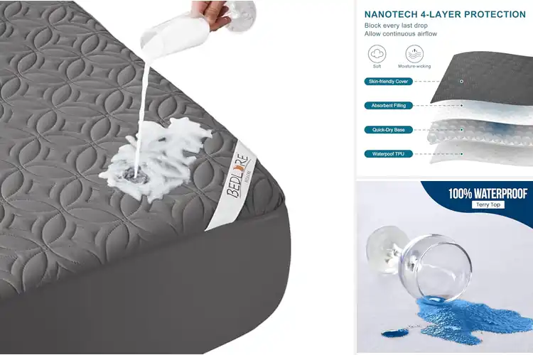 Detailed view of Best TPU Waterproof Backing Mattress Protectors