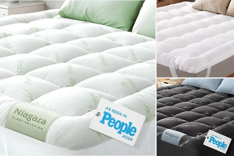 Detailed view of Best Ultra Soft Queen Mattress Topper