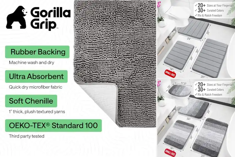 Detailed view of Best Washable Shower Floor Rug: Top 10 Cozy & Safe Picks