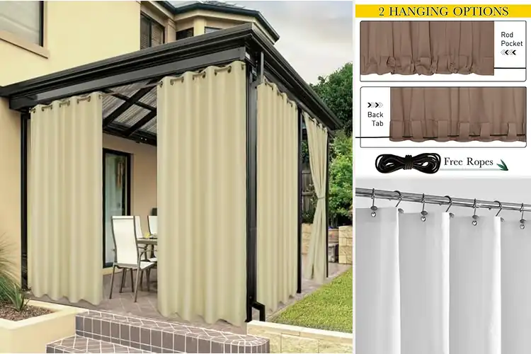 Detailed view of Best Waterproof Curtains