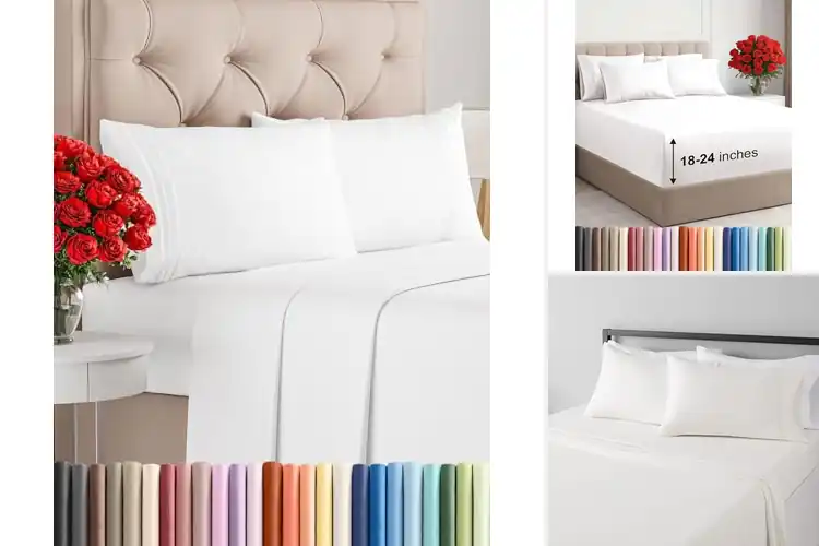 Detailed view of Best Wrinkle Free Sheets: No Iron, Effortless Smoothness